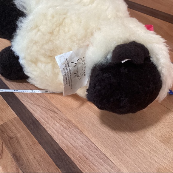 Soft & Huggable Ewe Wear Stuffed Suffolk Lamb Toy for Special Children. New - Picture 8 of 8